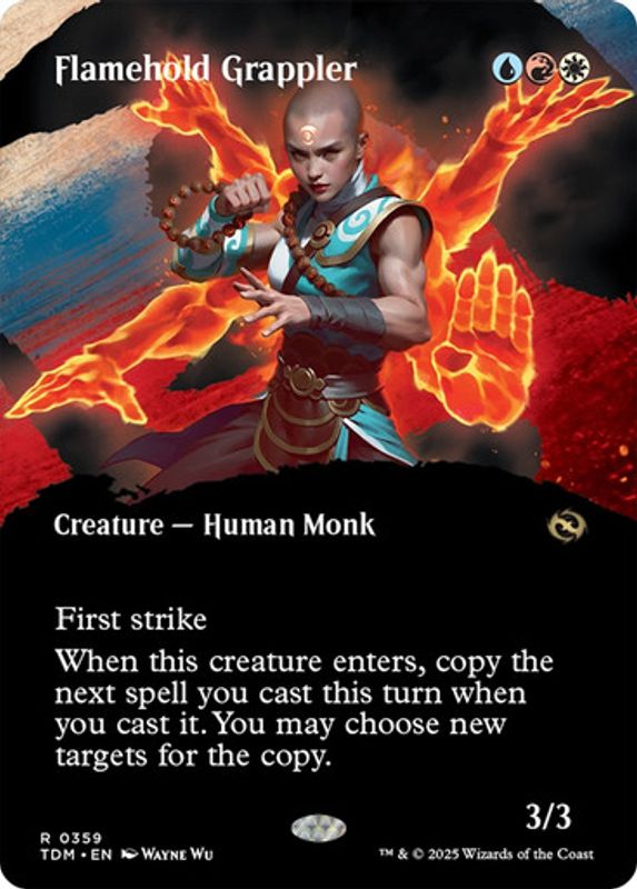 Flamehold Grappler (Borderless)